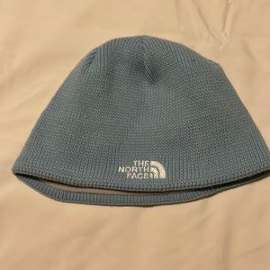Women’s North Face blue knit hat